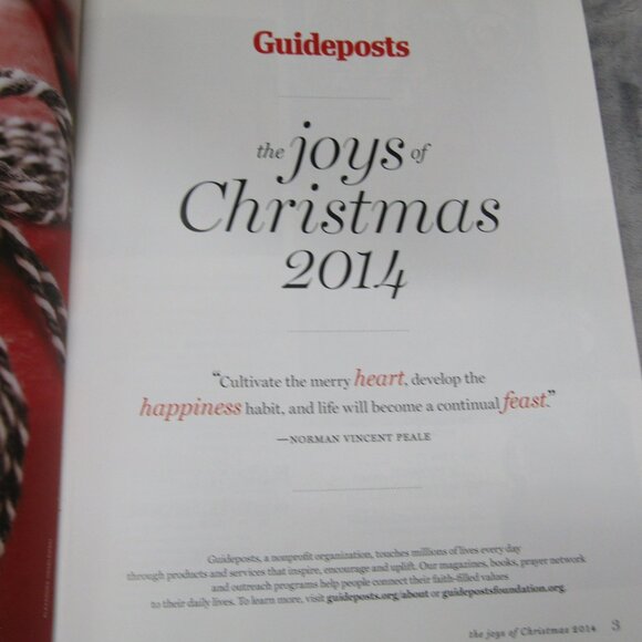 The Joys Of Christmas By Guidepost Papercover Book - Picture 2 of 6